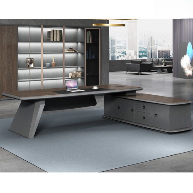 Bàn Giám Đốc 2m4 Cao Cấp MS36202 - Ảnh 2
