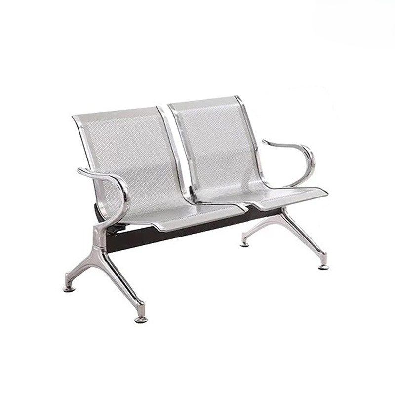Ghế băng chờ thép mạ Crom cao cấp ANETO BC36323
