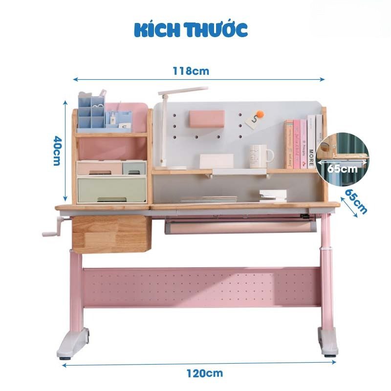 Bàn Học Thông Minh Chống Gù Chống Cận Thị EC36398 - Ảnh 8