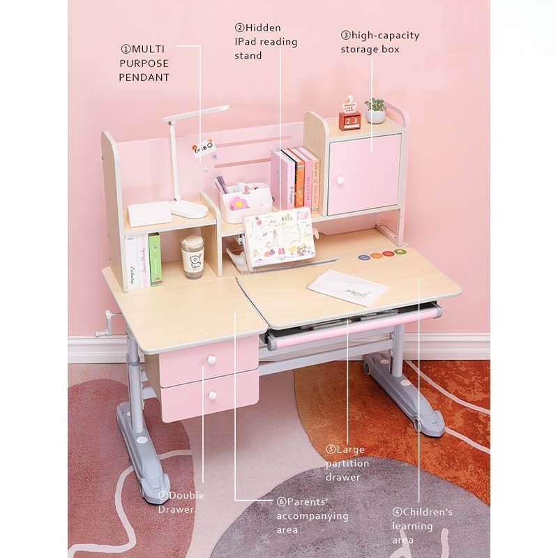 Bàn học thông minh bảo vệ mắt, tư thế EC36362 - Ảnh 6