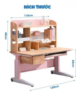 Bàn học chống gù chống cận thông minh EC36407 - Ảnh 8