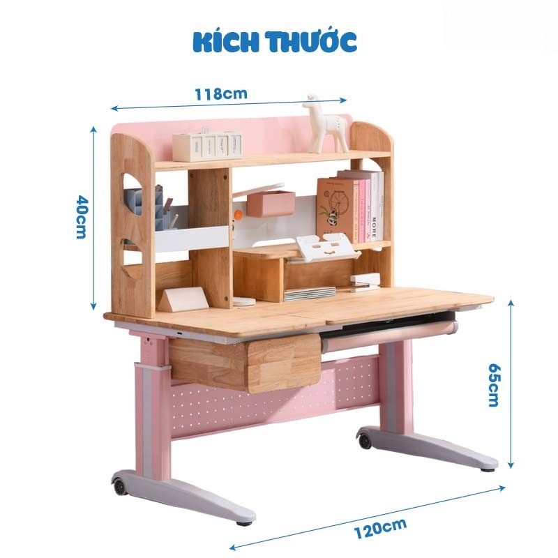 Bàn học chống gù chống cận thông minh EC36407 - Ảnh 8