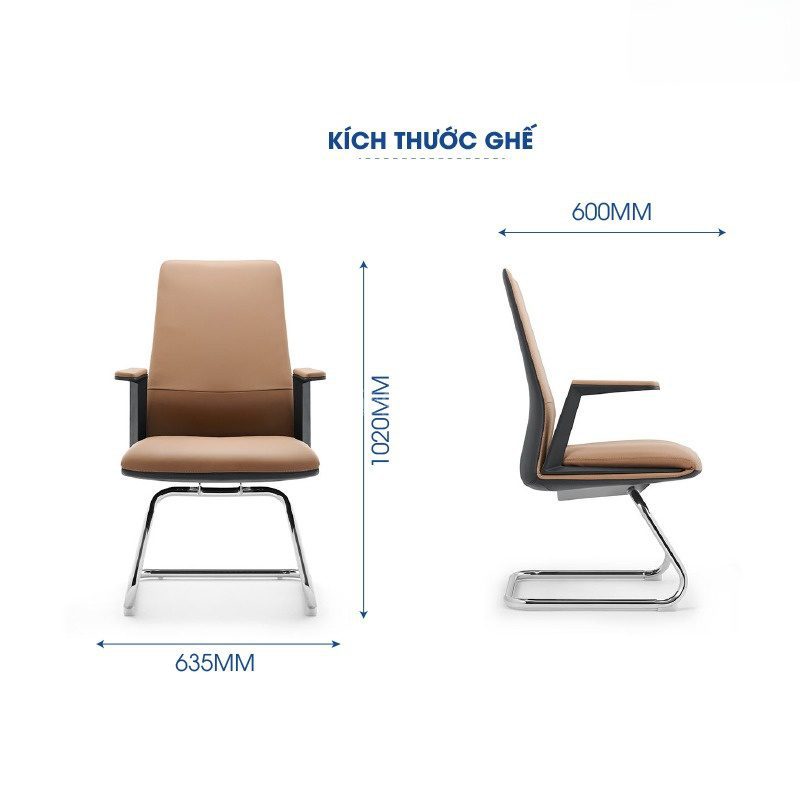 Ghế văn phòng da cao cấp KQ36958 - Ảnh 6