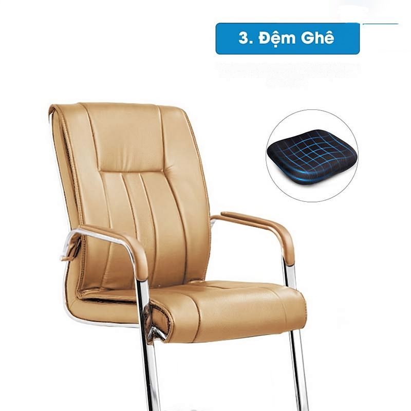 Ghế Chân Quỳ Bọc Da Cao Cấp KQ37047 - Ảnh 4