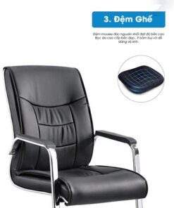 Ghế chân quỳ văn phòng da cao cấp KQ37041 Ghế chân quỳ văn phòng da cao cấp KQ37041 - Ảnh 3
