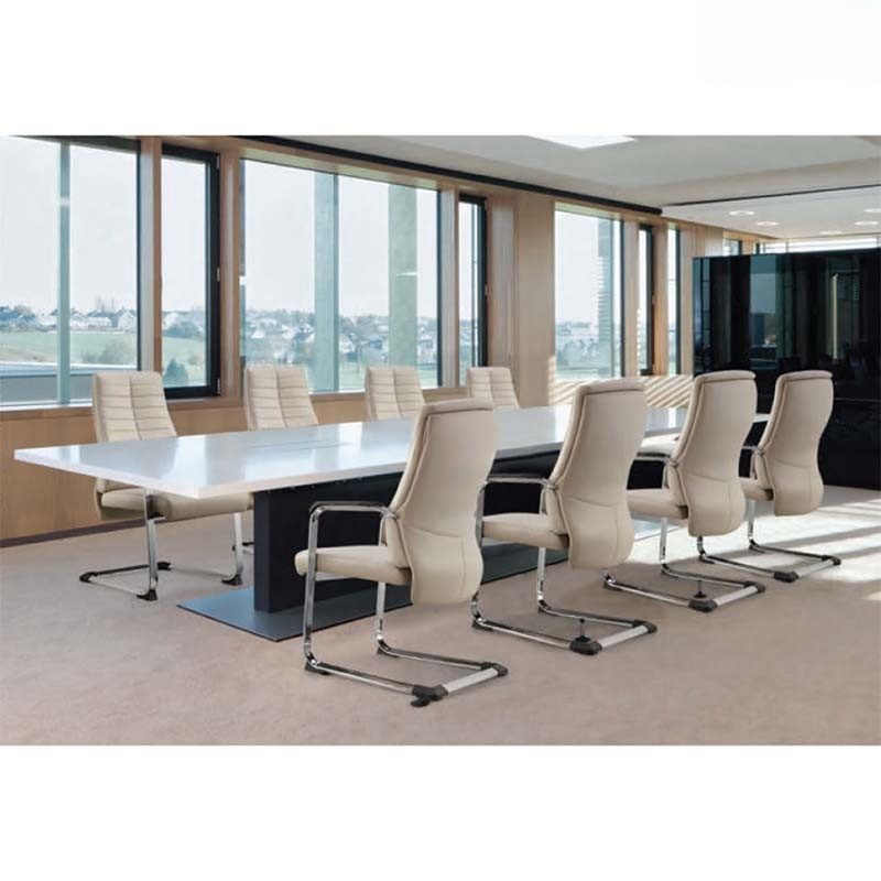 Ghế văn phòng chân quỳ bọc da cao cấp KQ36977 Ghế văn phòng chân quỳ bọc da cao cấp KQ36977