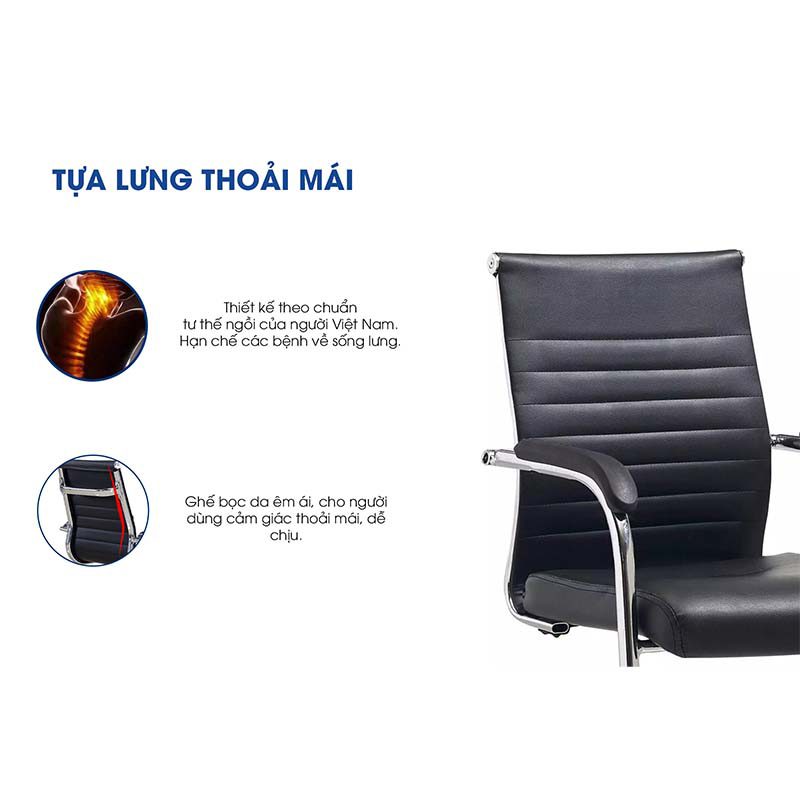 Ghế chân quỳ văn phòng da hiện đại KQ37078 - Ảnh 4
