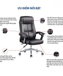 Ghế giám đốc xoay cao cấp LO37132 Ghế giám đốc xoay cao cấp LO37132 - Ảnh 4