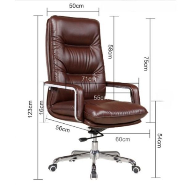 Ghế giám đốc da cao cấp LD37307 - Ảnh 2