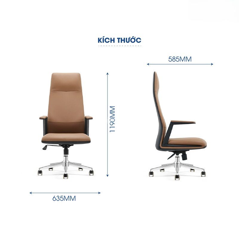Ghế Giám Đốc Da Cao Cấp LO37300 - Ảnh 6