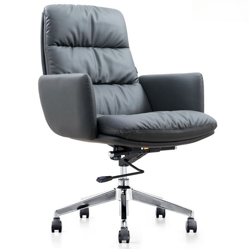 Ghế văn phòng xoay da ANETO LO37496