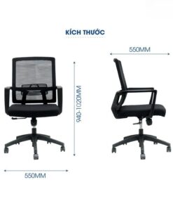 Ghế xoay văn phòng cao cấp MO37781 - Ảnh 6