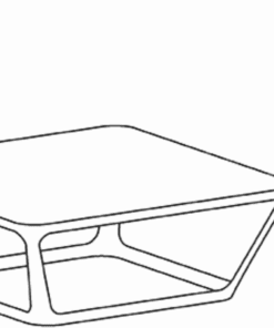 Bàn Cafe Gỗ Óc Chó Area SKU: BC38306 - Ảnh 8