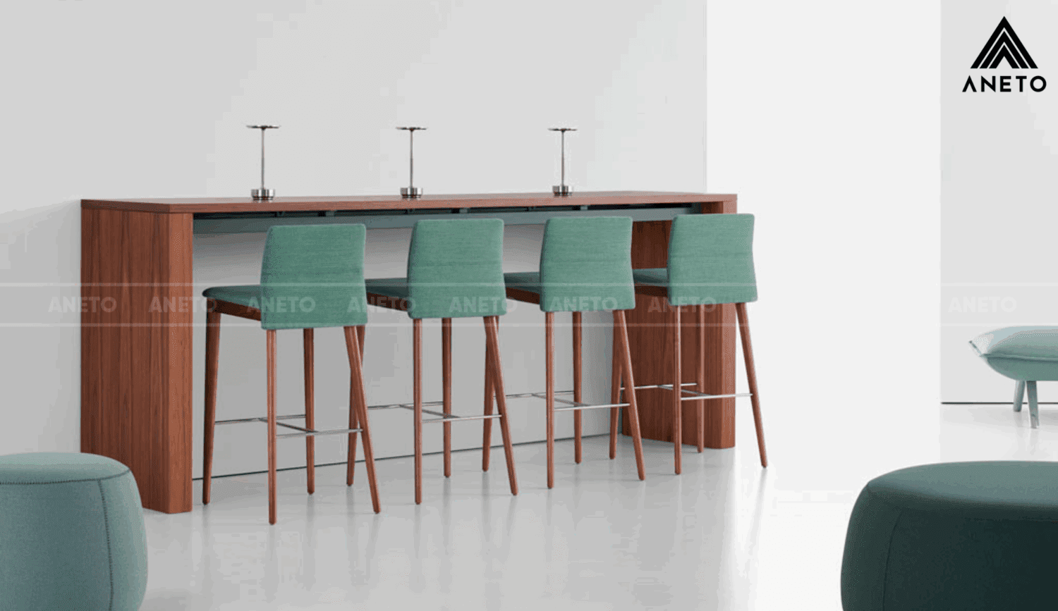 Bàn Họp Gỗ Cao Cấp BluePrint Block Bàn Họp Gỗ Cao Cấp BluePrint Block - Ảnh 26