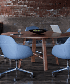 Bàn Họp Gỗ Cao Cấp BluePrint Block Bàn Họp Gỗ Cao Cấp BluePrint Block - Ảnh 21
