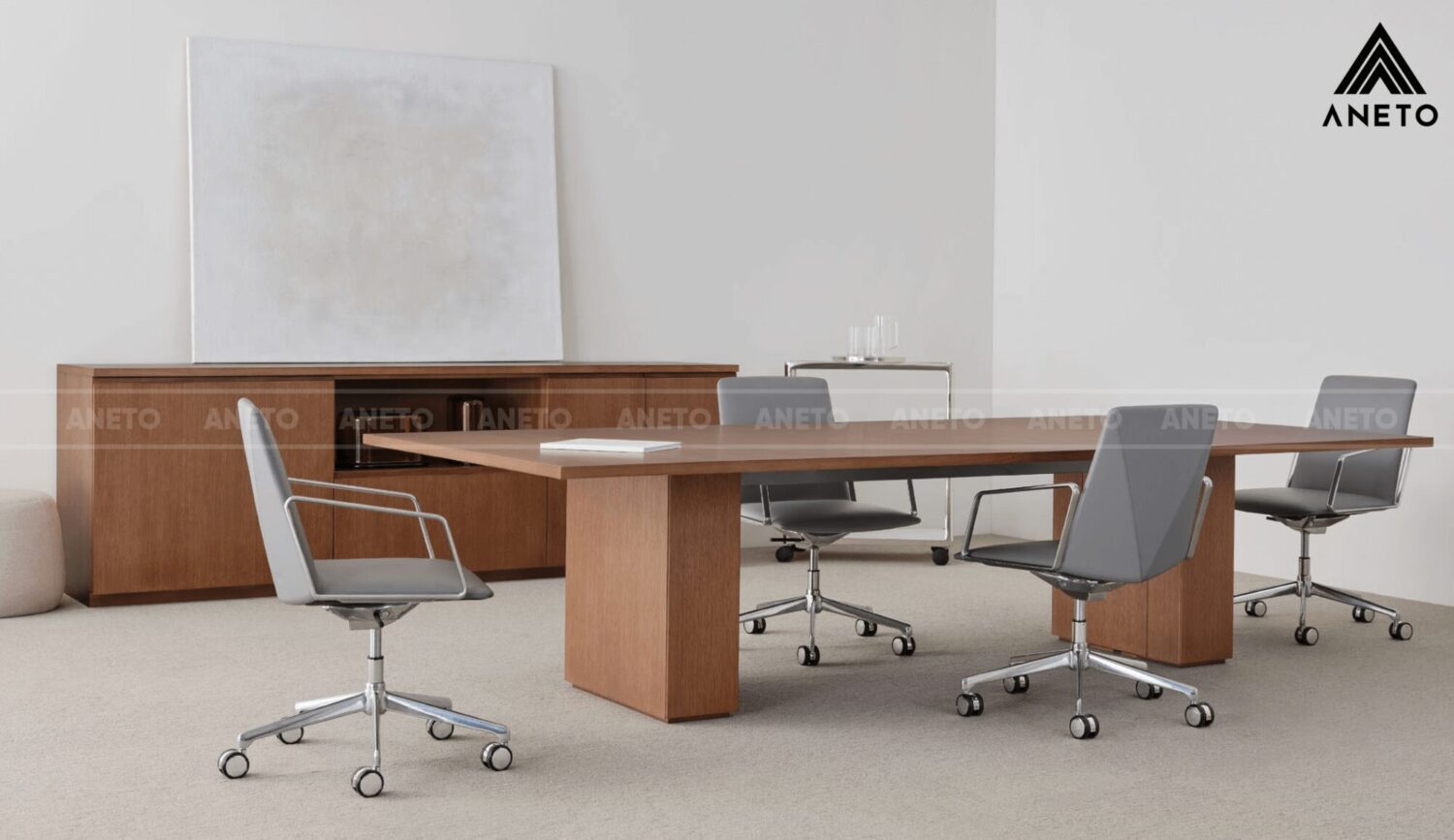 Bàn Họp Gỗ Cao Cấp Encore Bàn Họp Gỗ Cao Cấp Encore - Ảnh 13