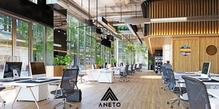 Thiết kế nội thất văn phòng phong cách ECO Thiết kế nội thất văn phòng phong cách ECO