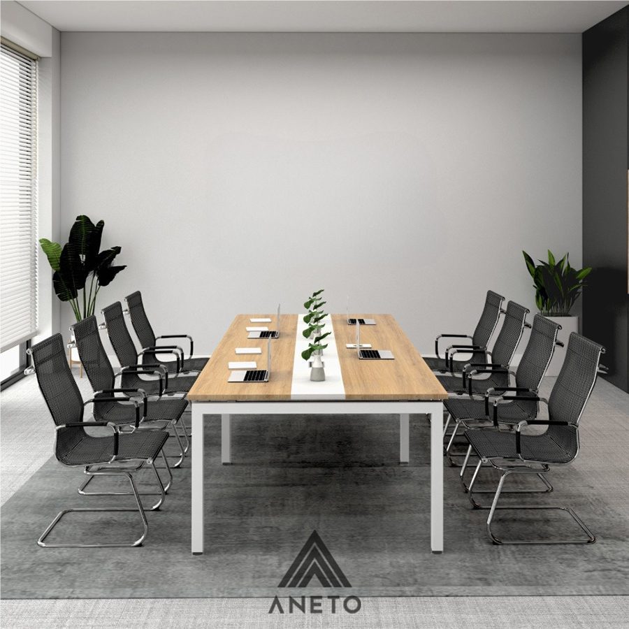 Kích thước bàn họp 10 người phổ biến nên tham khảo