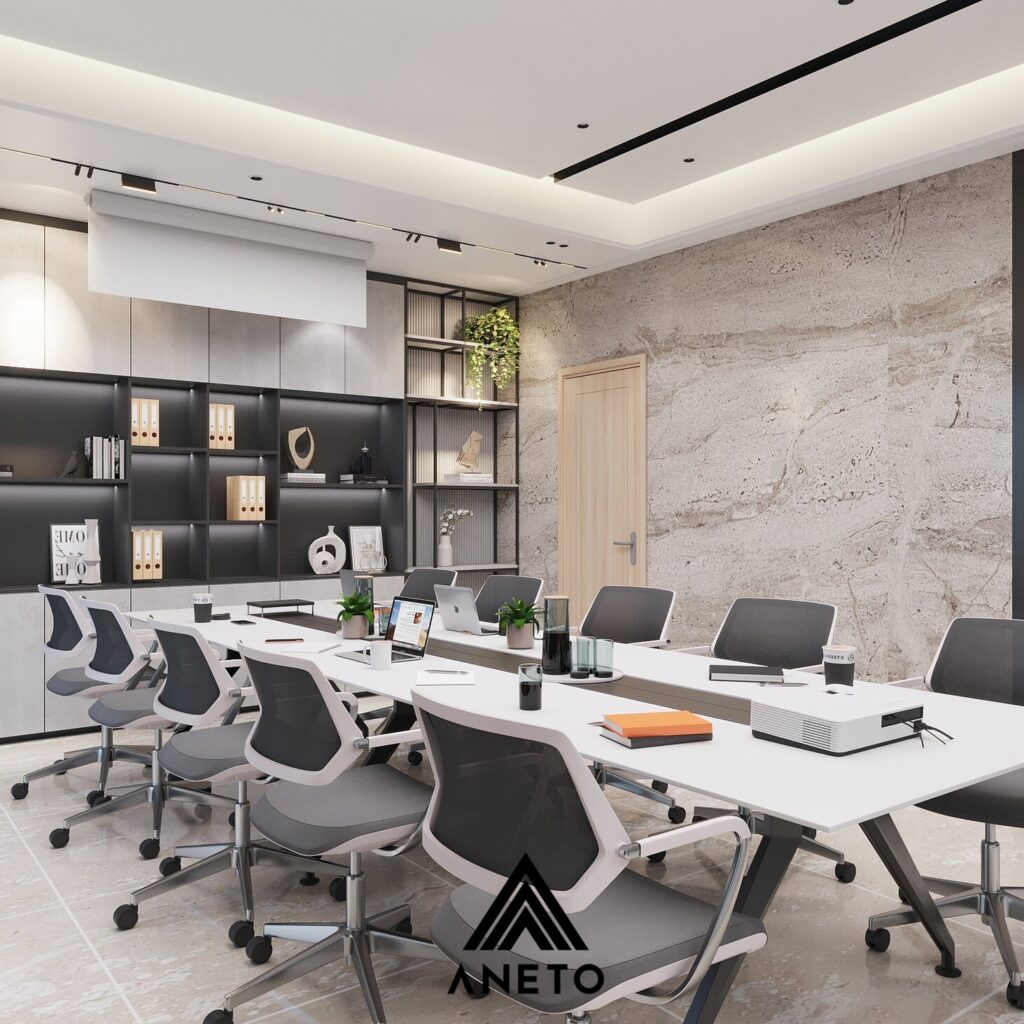 LỰA CHỌN KÍCH THƯỚC BÀN HỌP CHO 12 NGƯỜI NGỒI 5 gợi lý chọn mua bàn ghế phòng họp đẹp