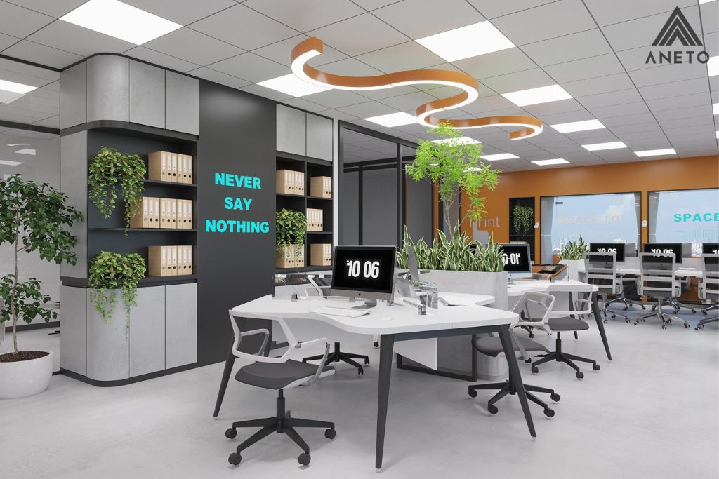 So sánh sự khác biệt giữa văn phòng xanh và văn phòng mở