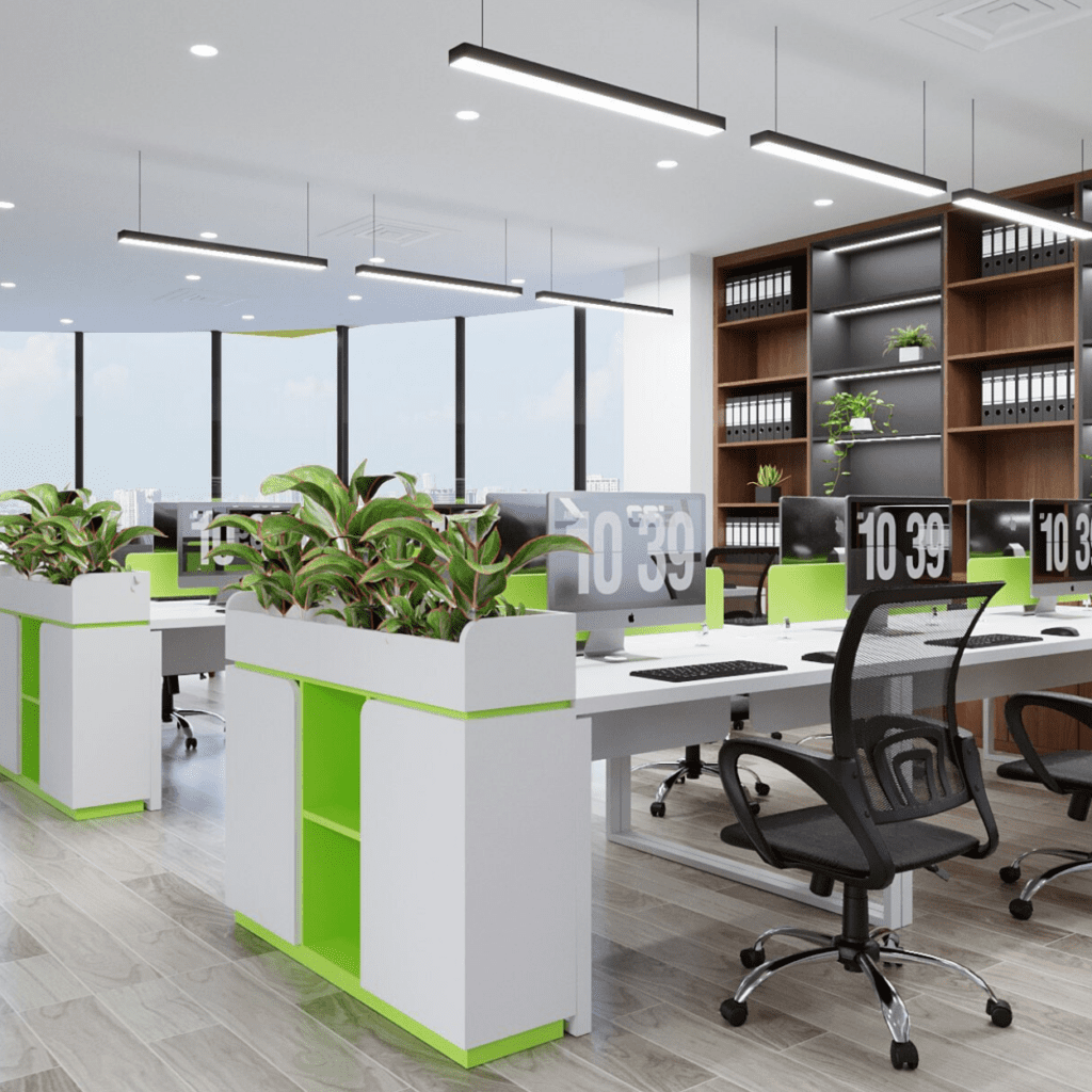 So sánh sự khác biệt giữa văn phòng xanh và văn phòng mở