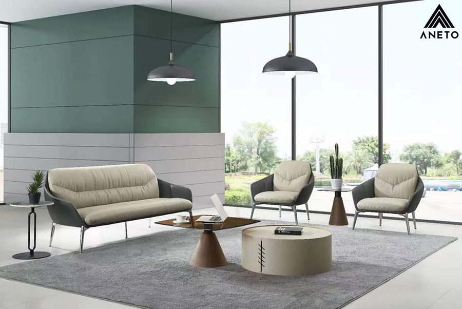 Một số chất liệu cho bàn ghế tiếp khách văn phòng