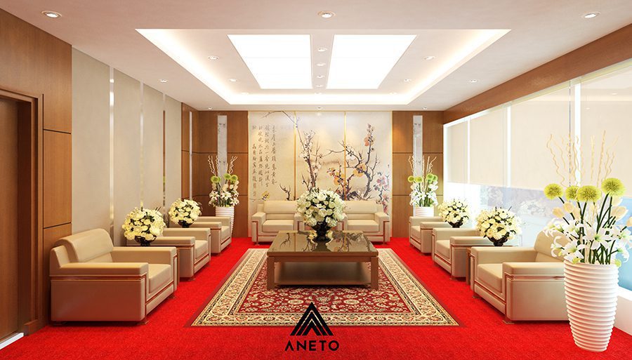 Thiết kế cải tạo nội thất văn phòng Green park