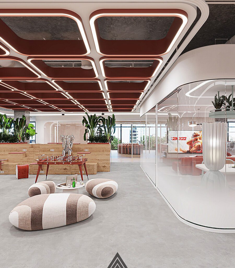 Ý tưởng thiết kế văn phòng 90m2 gây chú ý Ý tưởng thiết kế văn phòng 90m2 gây chú ý