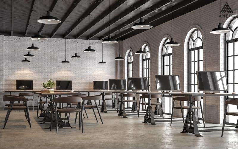Ý tưởng thiết kế văn phòng 90m2 gây chú ý Thiết kế văn phòng 90m2