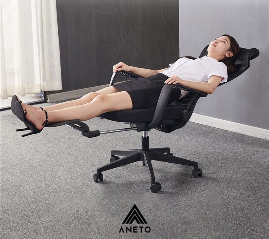 Ghế công thái học gác chân ngả lưng 160 độ Ghế công thái học gác chân ngả lưng 160 độ