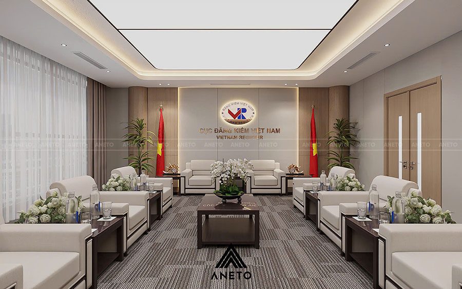 Thiết Kế Nội Thất Phòng Họp - Cục Đăng Kiểm Việt Nam