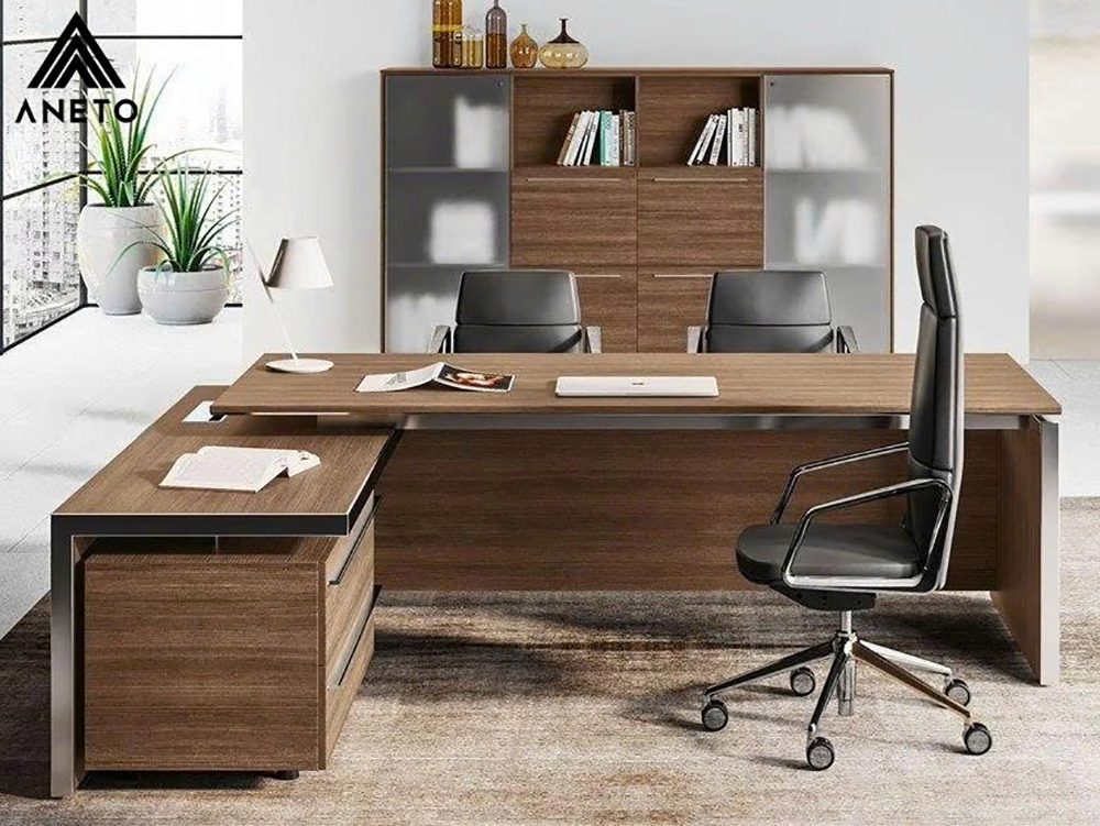 Nên sử dụng gỗ nào cho bàn giám đốc? Chọn đúng chất liệu – nâng tầm phong cách lãnh đạo Nên sử dụng gỗ nào cho bàn giám đốc? Chọn đúng chất liệu – nâng tầm phong cách lãnh đạo