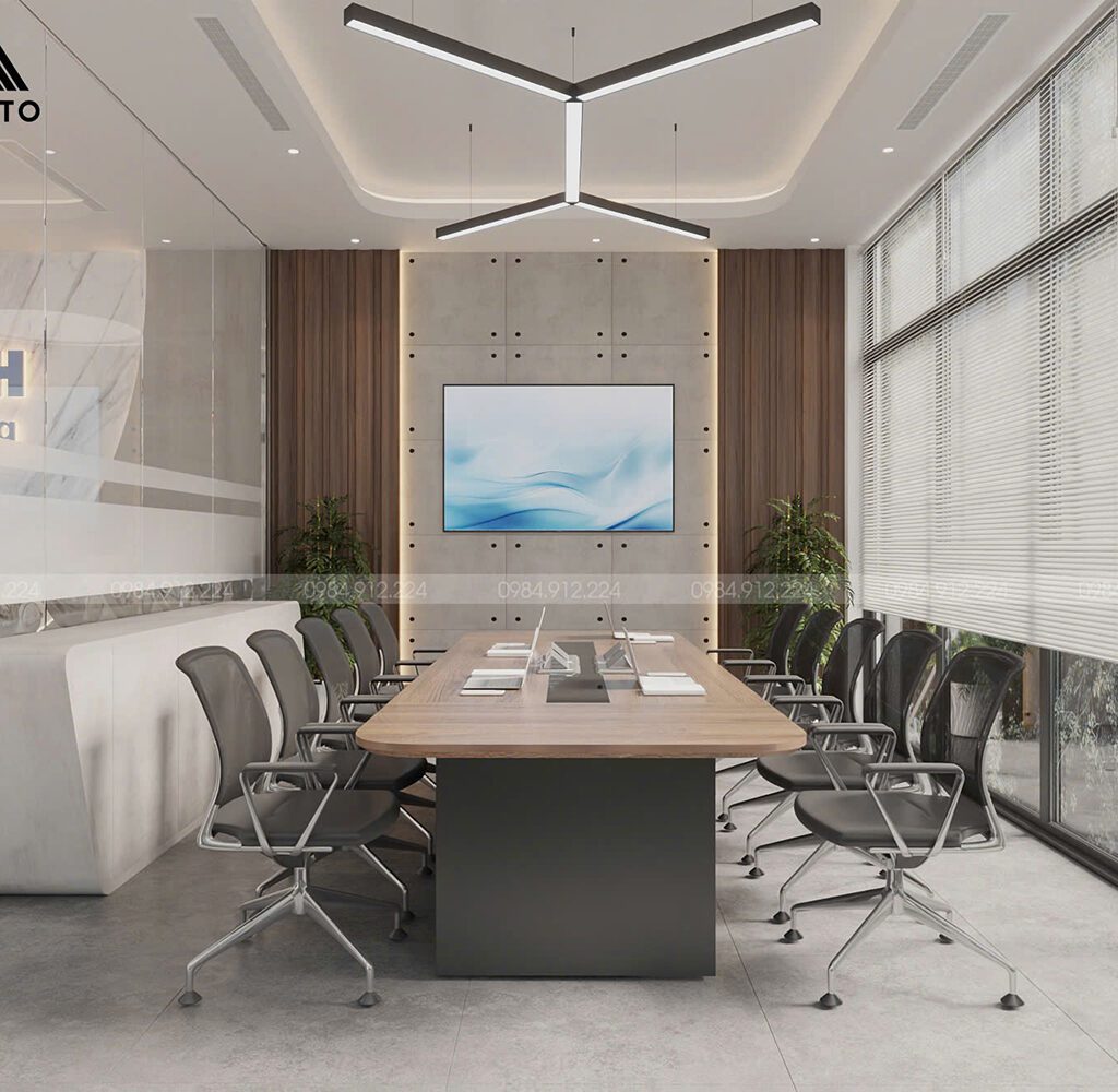 Dự án thiết kế nội thất văn phòng Hưng Thịnh