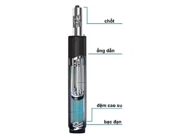 Piston ghế xoay là gì? Cấu tạo và cách nhận biết piston hỏng