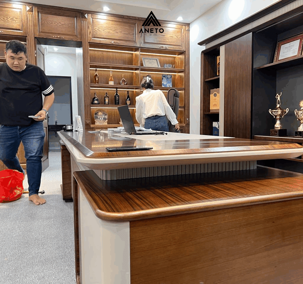 DỰ ÁN LẮP ĐẶT VÀ HOÀN THIỆN NỘI THẤT PHÒNG CHỦ TỊCH