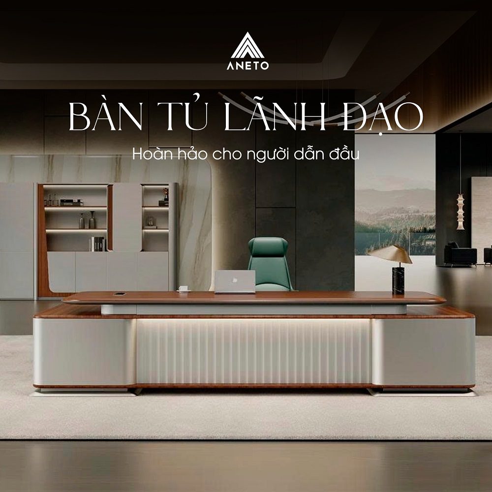 Combo bàn tủ lãnh đạo – Biểu tượng của đẳng cấp và phong thuỷ quyền uy Combo bàn tủ lãnh đạo – Biểu tượng của đẳng cấp và phong thuỷ quyền uy