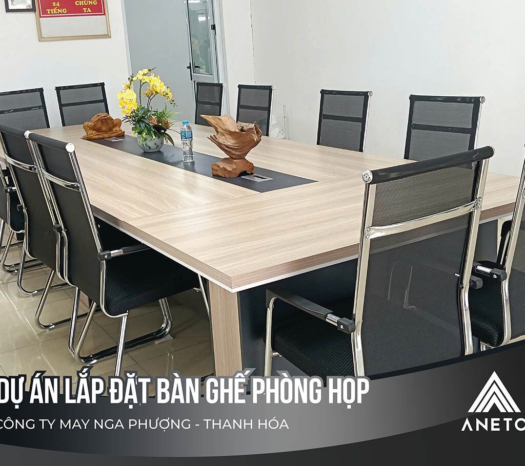 Dự Án Lắp Đặt Bàn Ghế Phòng Họp – Công Ty May Nga Phượng, Thành Phố Thanh Hóa