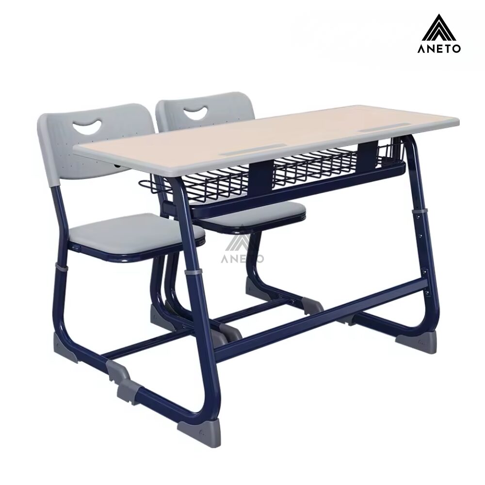 Bàn Ghế Đôi Học Sinh Nhập Khẩu Cao Cấp ANETO UNK1044225 Bàn Ghế Đôi Học Sinh Nhập Khẩu Cao Cấp ANETO UNK1044225