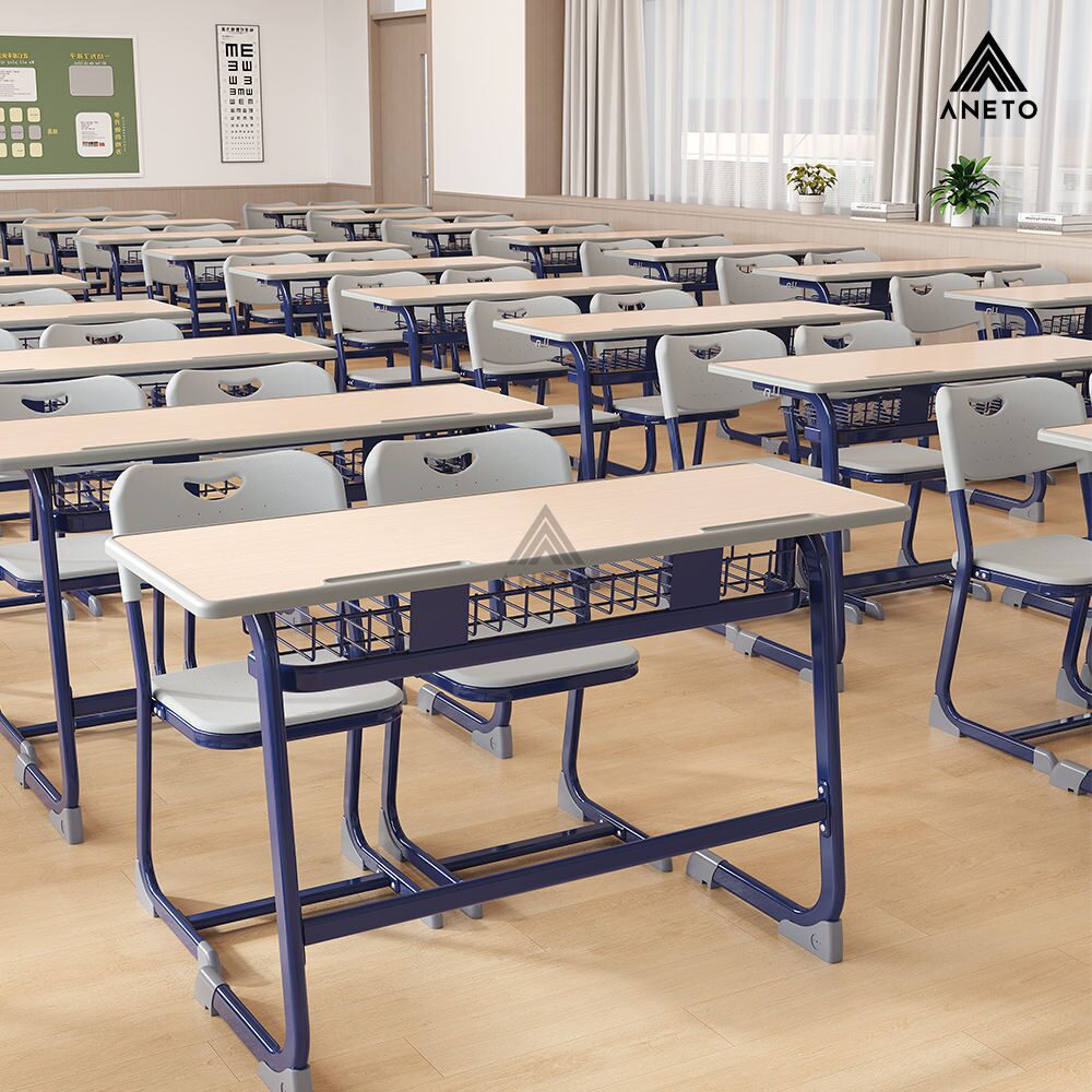 Bàn Ghế Đôi Học Sinh Nhập Khẩu Cao Cấp ANETO UNK1044225 Bàn Ghế Đôi Học Sinh Nhập Khẩu Cao Cấp ANETO UNK1044225 - Ảnh 5