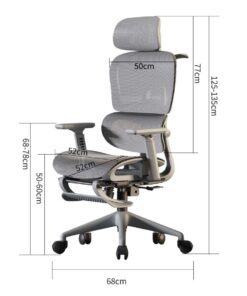 Ghế Công Thái Học Lưới ANETO Cao Cấp UNK1044150 Ghế Công Thái Học Lưới ANETO Cao Cấp UNK1044150 - Ảnh 4