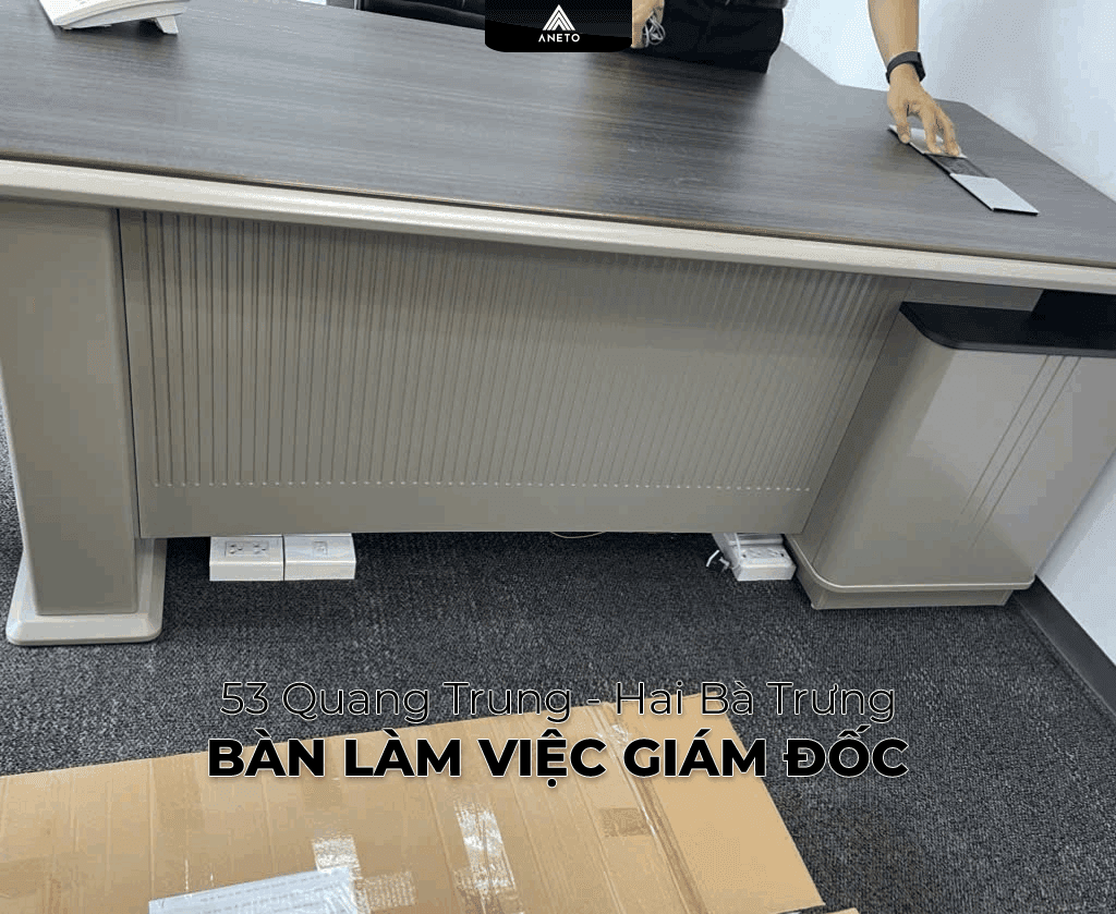 Dự án lắp đặt bàn làm việc giám đốc tại Quang Trung – Hai Bà Trưng, Hà Nội Dự án lắp đặt bàn làm việc giám đốc tại Quang Trung – Hai Bà Trưng, Hà Nội
