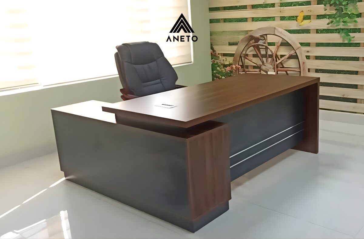 Dự án lắp đặt bàn ghế giám đốc tại Cầu Giấy – Giải pháp nhanh, chuẩn, chất lượng từ ANETO