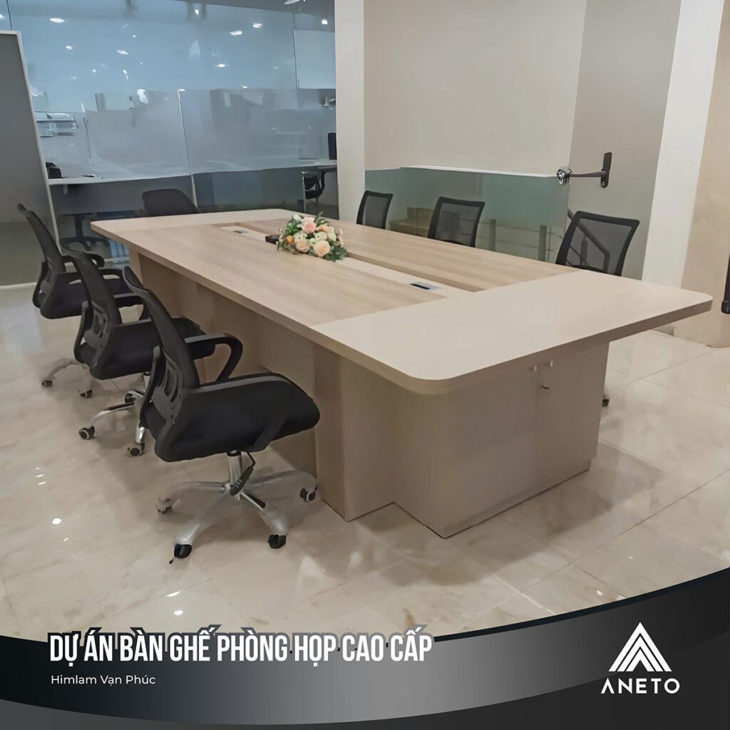 DỰ ÁN BÀN GHẾ PHÒNG HỌP CAO CẤP – CÔNG TY ĐẦU TƯ VÀ HỢP TÁC QUỐC TẾ FDI
