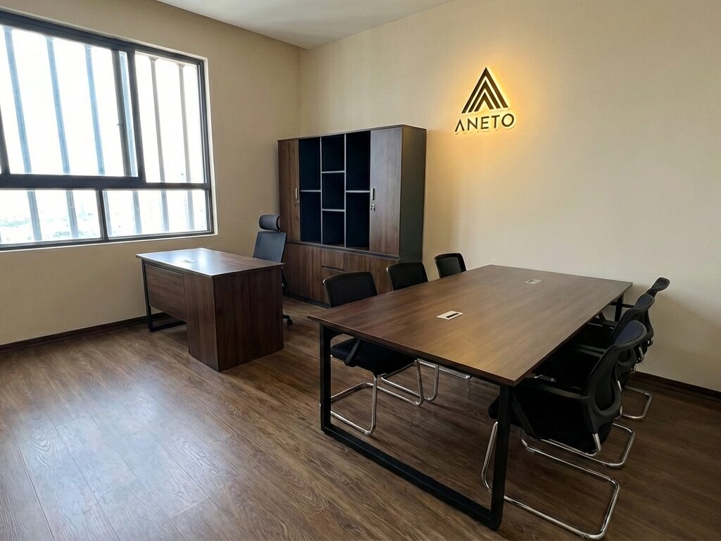 ANETO HOÀN THIỆN DỰ ÁN CUNG CẤP NỘI THẤT VĂN PHÒNG TẠI TÒA NHÀ HỖN HỢP THÁP DOANH NHÂN HÀ ĐÔNG