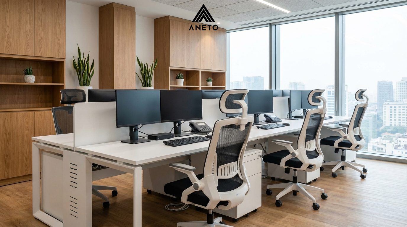 Dự án cung cấp lắp đặt ghế văn phòng tại Bắc Giang Dự án cung cấp lắp đặt ghế văn phòng tại Bắc Giang
