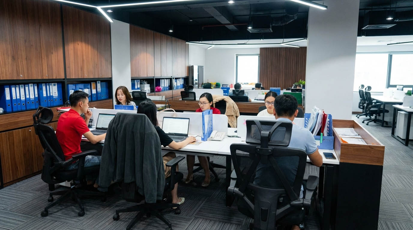 Dự án cung cấp ghế văn phòng cho Công ty Cổ phần Sacons