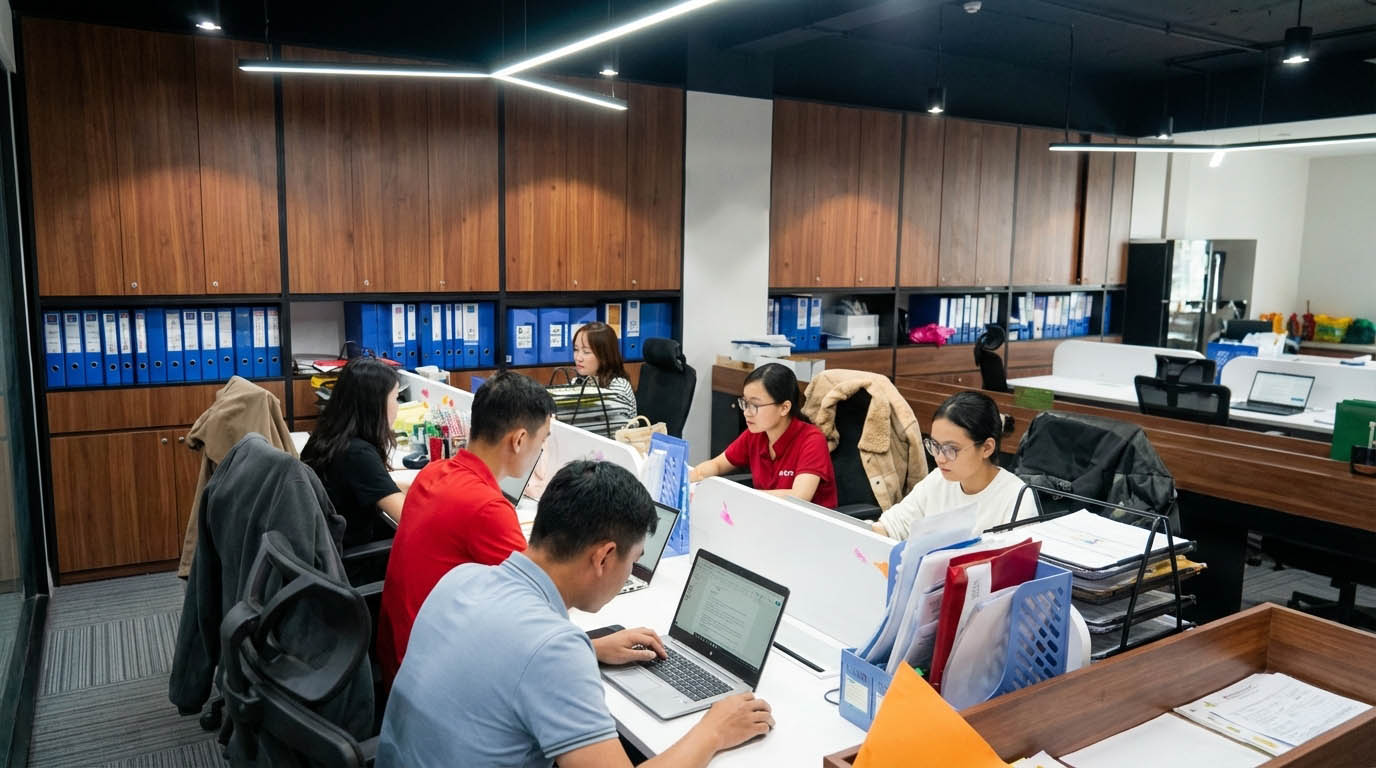Dự án cung cấp ghế văn phòng cho Công ty Cổ phần Sacons