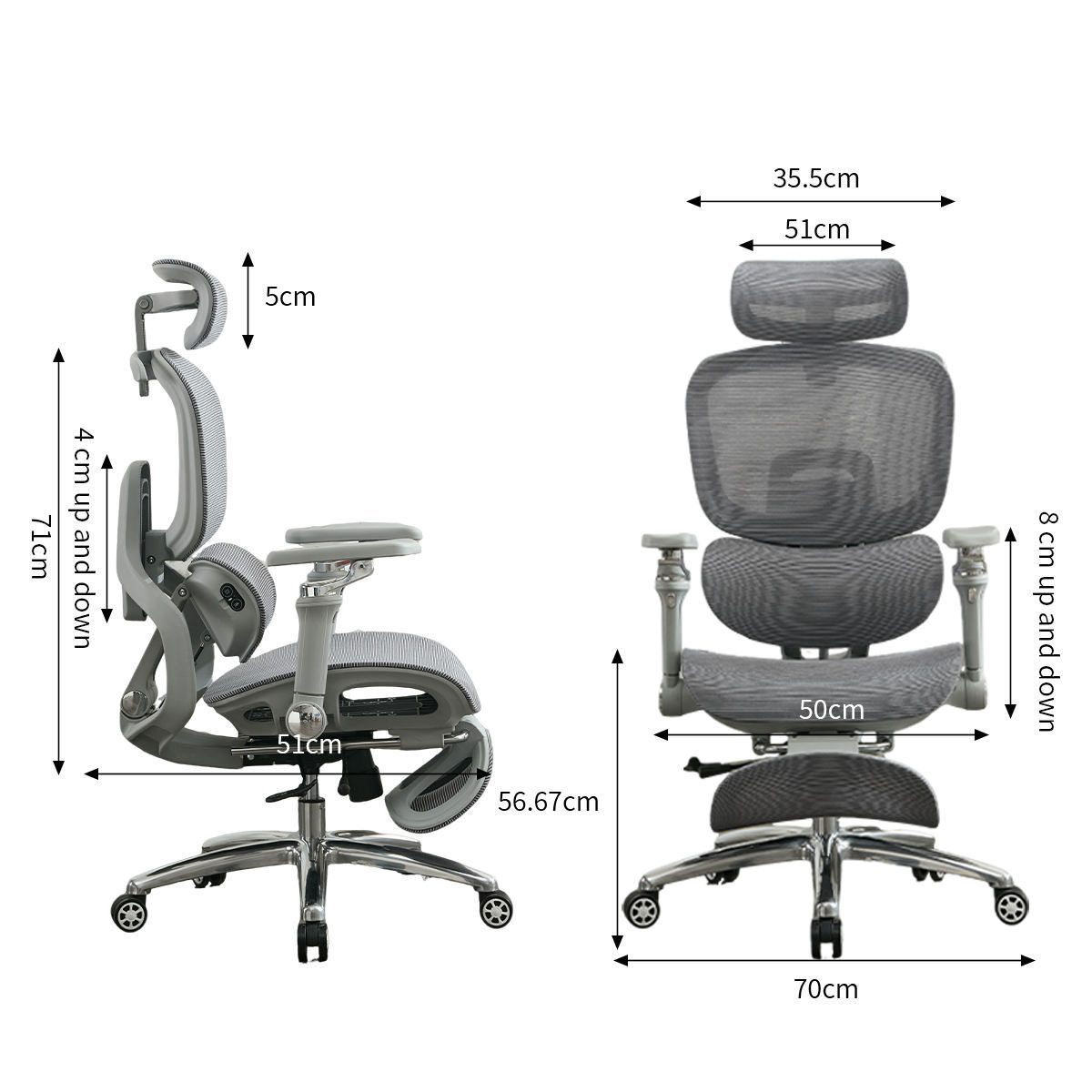 Ghế Công Thái Học ANETO UNK0445018 Ghế Công Thái Học ANETO UNK0445018 - Ảnh 3