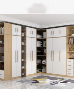 Tủ quần áo góc hiện đại, tiện dụng WA29626