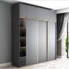 Tủ quần áo hiện đại kèm kệ hông WA29622 Tủ quần áo hiện đại kèm kệ hông WA29622